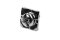 [E] น็อตยึดสายไฟ สแตนเลสชุบนิกเกิ้ล M4x8 mm พร้อมแหวนทรงสี่เหลี่ยม ขนาด 10x10 mm